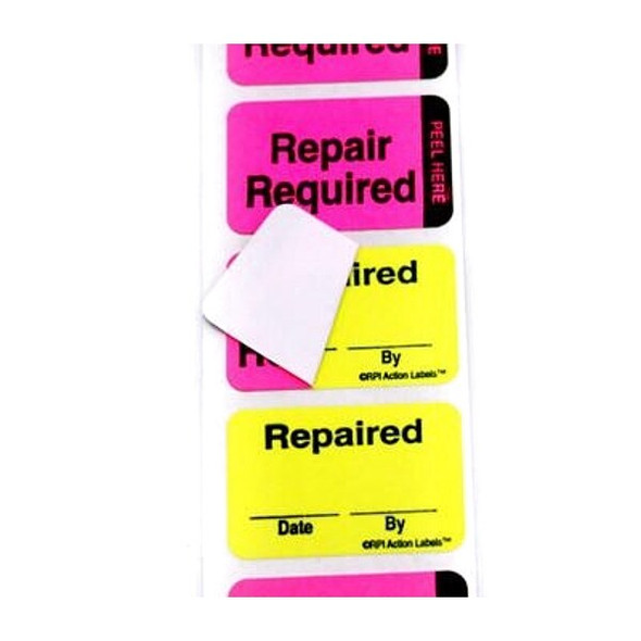 Roll Products QC Act Label,PK250, 27907 27907