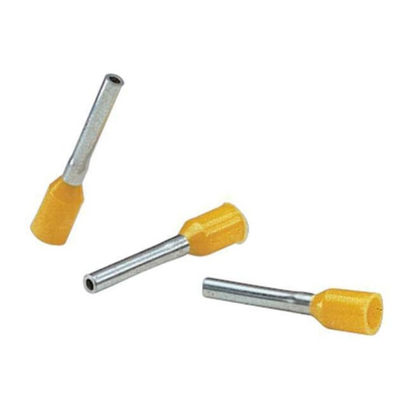 Panduit Ferrule,Tin,Copper,10 AWG,PK100 FSD82-12-C