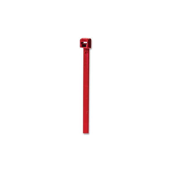 General Purpose Cable Tie, 50 lb Tensile Strength, 14.6 in L, Red, 100 EA/BG
