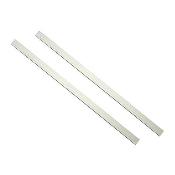 Mirredge Strips, 36 in L, 1 1/2 in W, 1/4 in H, Dove White 88236