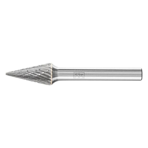 Pferd Tools Carbide Bur,SCTI SM-4,1/4",Double Cut 25232