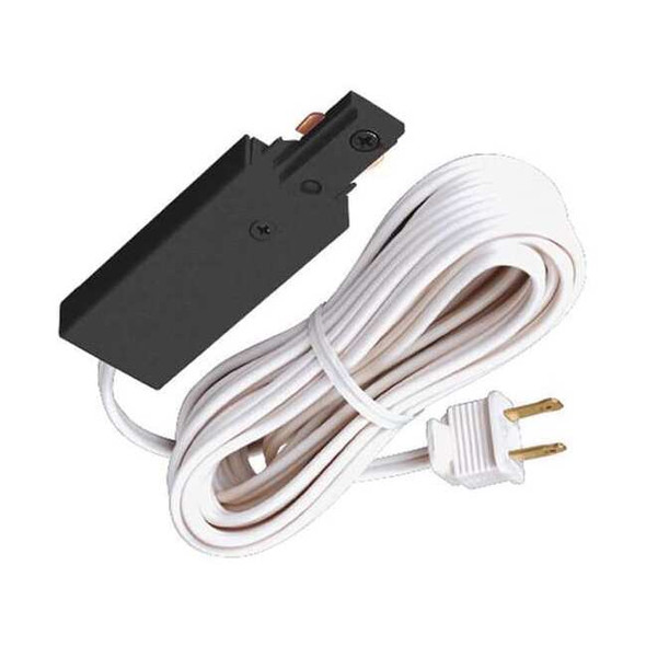 Juno Lighting Cord and Plug Connector, Black R22 BL