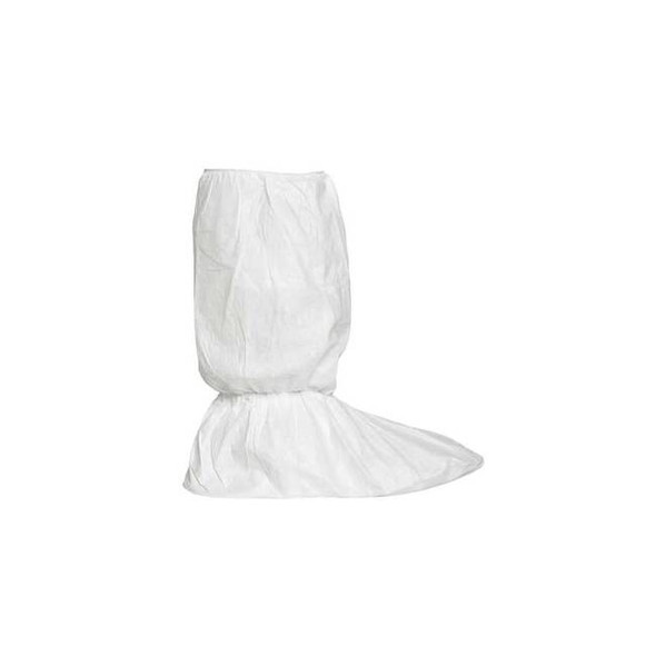 Disposable Boot Covers, Tyvek(R) IsoClean(R), White, Slip Resistant Sole: Yes ,S