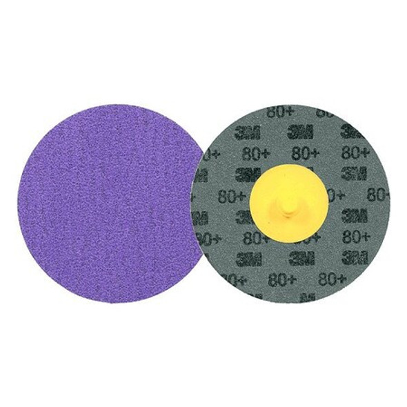 3m Cubitron Quick-Change Disc,Ceramic,3 in Dia.,PK50 7100331746