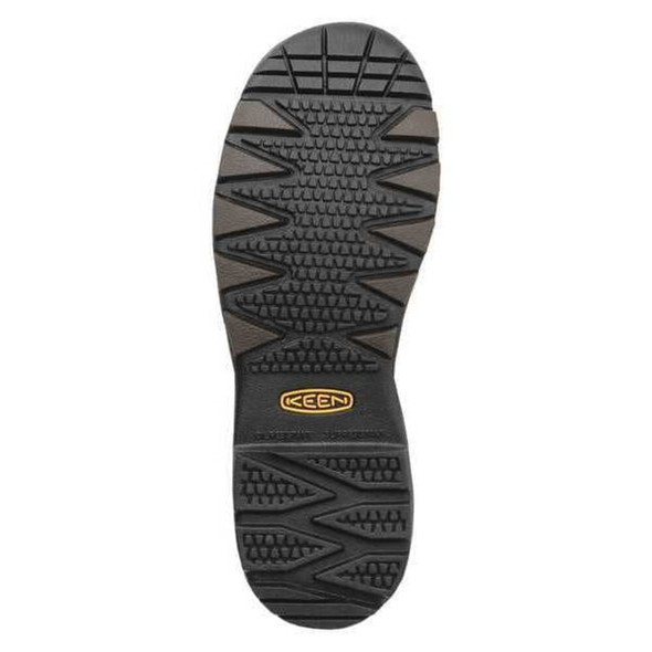 Keen Men's 6-Inch Work Boot, 9 1-2 D, Steel Toe, 6 in H, Brown, 1015401 1015401