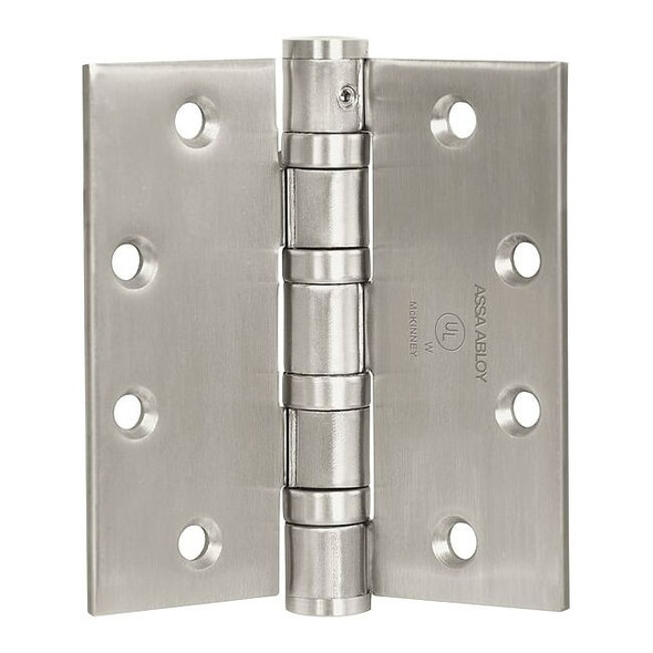 Mckinney Hinge,Screw-On Mounting,Ball Bearing 4 1/2X4 1/2 T4A338632DNRP