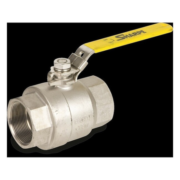 Sharpe Manual 2-Way Ball Valve,NPT,Carbon Steel 4353009900