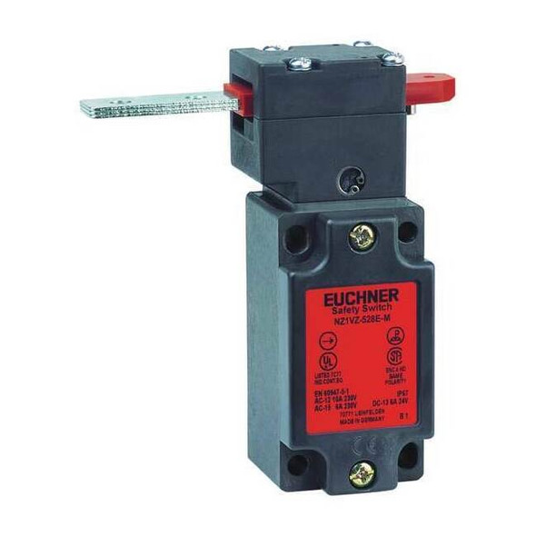 Euchner SafetyInterlokSwtch,DieCastAlloy,1NO/1NC NZ1VZ-528E-M