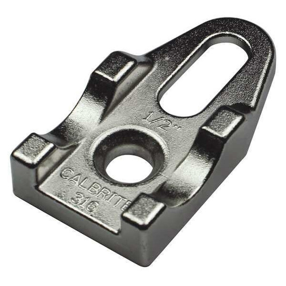 Calbrite Conduit Clamp,SS,Overall L 2 1/2in S61000CB00 Calbrite Conduit Clamp,SS,Overall L 2 1/2in S61000CB00