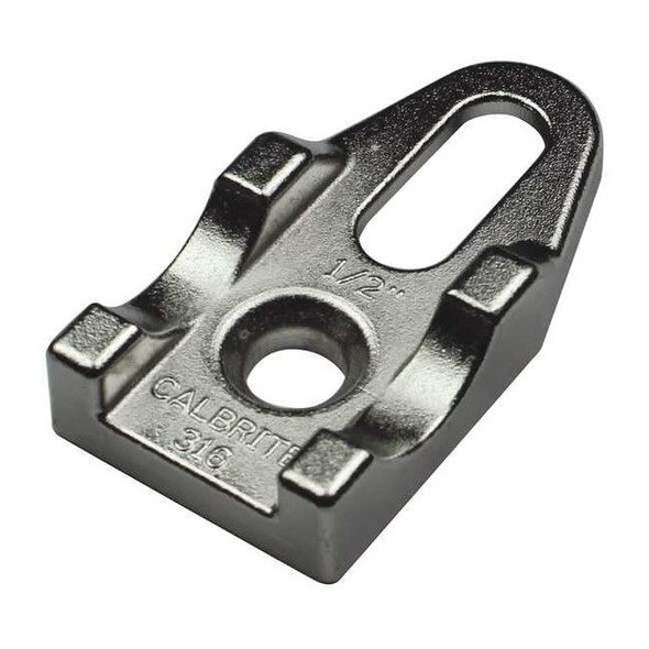 Calbrite Clamp, Conduit; Pipe Use, 1 in, 316 Stainless Steel, Brite S61000CB00