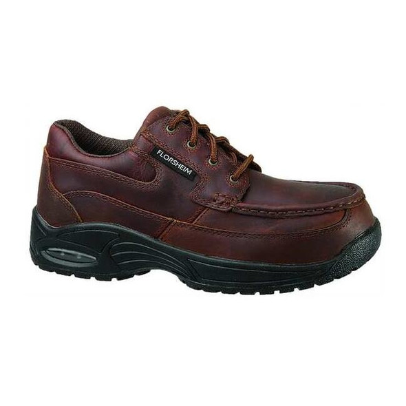 Florsheim FS2430, Men's Oxford Shoe, Composite Toe D, Leather, Copper FS2430