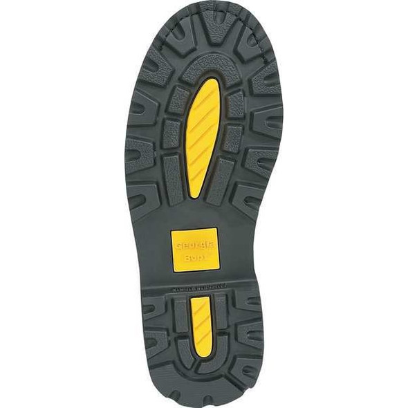 Georgia Boot Men's Work Boot, 10 1/2 W, Steel Toe, 6 in H, Briar Brown, G6315 G6315