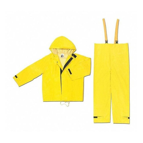 Hydroblast .35mm Neoprene Nylon Suit, XL, Neoprene/Nylon, Yellow, Xl