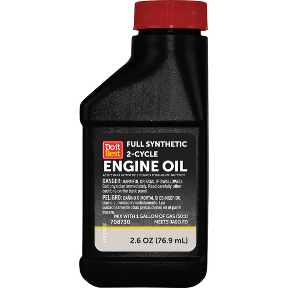 Do it Best 2.6 Oz. 2-Cycle Full Synthetic Oil DB2C2FD