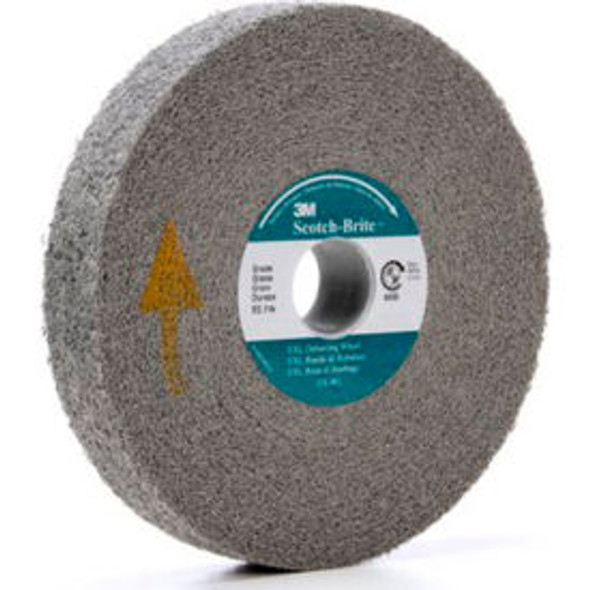 3M Scotch-Brite EXL Deburring Wheel 6"" x 1"" x 1"" Silicon Carbide 9S FIN