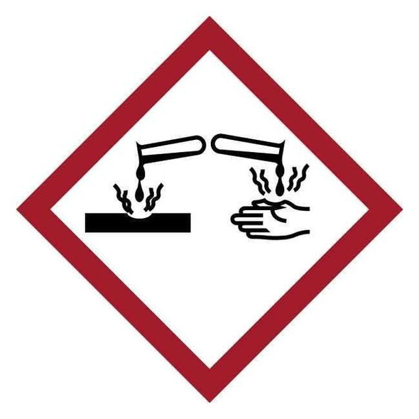 Brady NFPA Label, 5 in H, 3 in W, Vinyl, PK500 118894