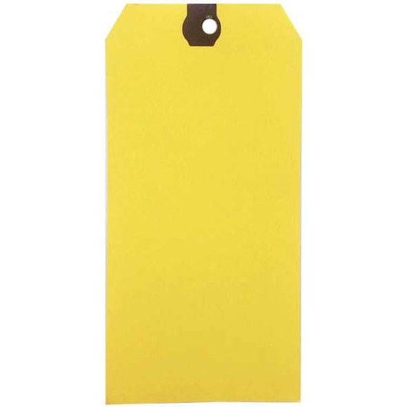 Manufacturer Varies Blank Shipping Tag,Paper,Yellow,PK1000 61KT55