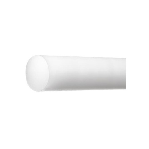 Manufacturer Varies White PTFE Rod Stock 2 ft. L, 1-1/2" Dia. BULK-PR-PTFE-106