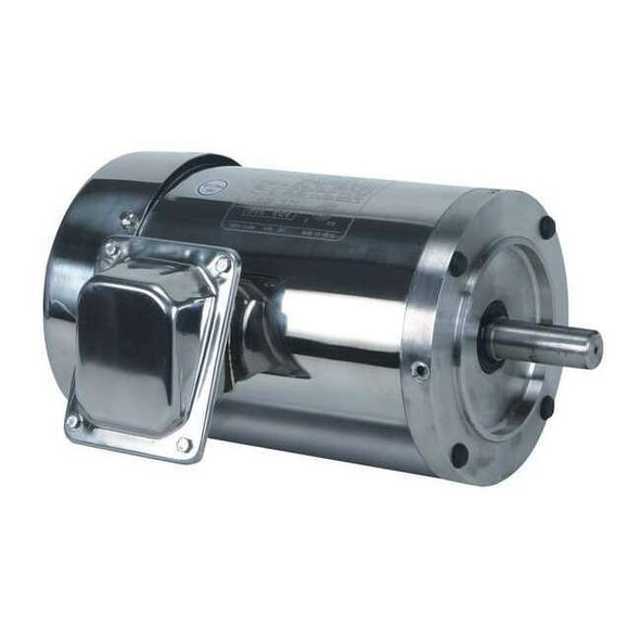 Dayton Washdown Motor,3 Ph,TEFC,2 HP,1750 rpm 6WY61