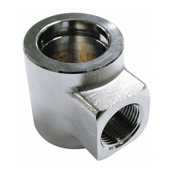 Speedaire Swivel,90 Deg.,Brass,1/2 in FNPT Inlet RJ00-2200H