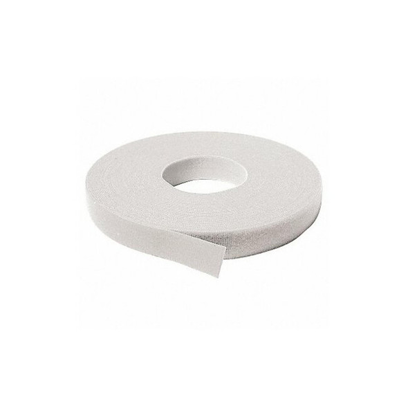 Velcro Brand Back-to-Back Strap, No Adhesive, 37.5 ft, 3/4 in W, White 189811