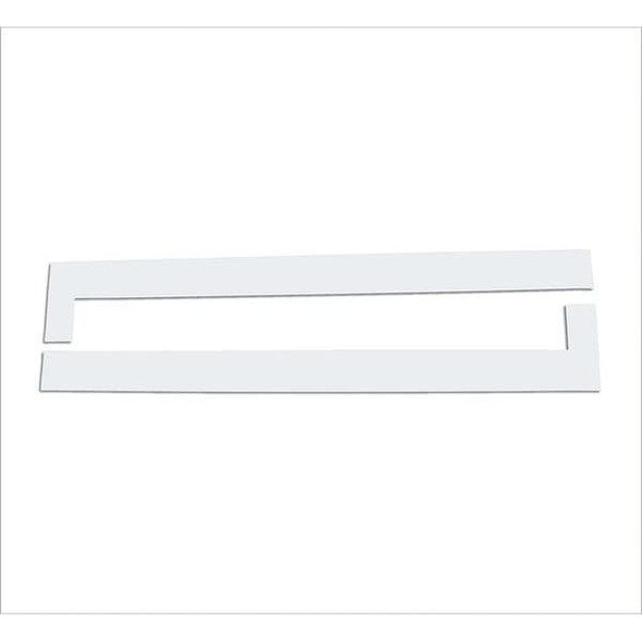 Pavement Stencil, Symbol, Wheel Stop, 9 in Character Height, Not Applicable Font, Polyethylene