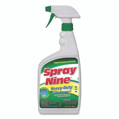 Heavy-Duty Cleaner+Degreaser+Disenfectant, 22 oz Trigger Spray Bottle, Citrus