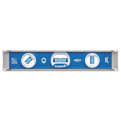 True Blue® em75 Series Magnetic Torpedo Level, 10 in, 3 Vials