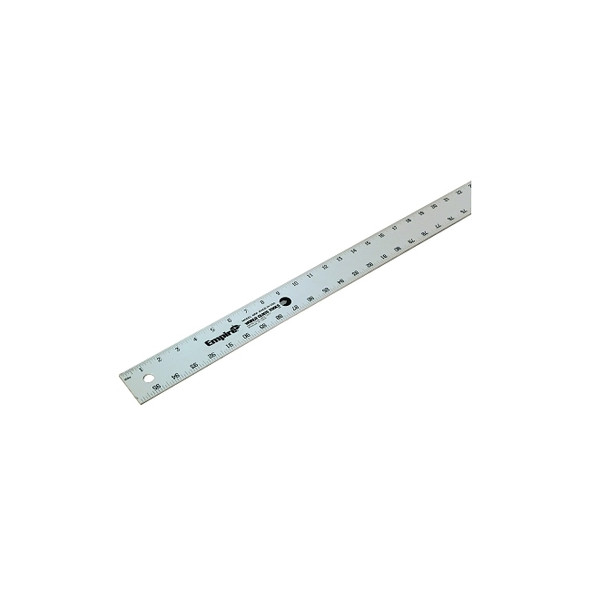 Aluminum Straight Edge, Heavy-Duty, 96 in L, SAE