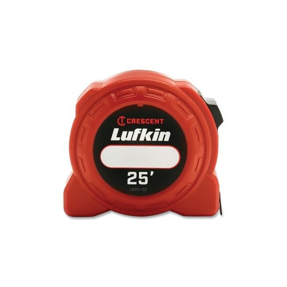 L600 Series Power Tape Measure, 25 ft L, SAE, A5, Red