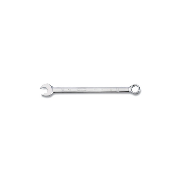 Combination Wrench, 13 mm, 7-3/32 in OAL, 12-point, Full Polish Chrome