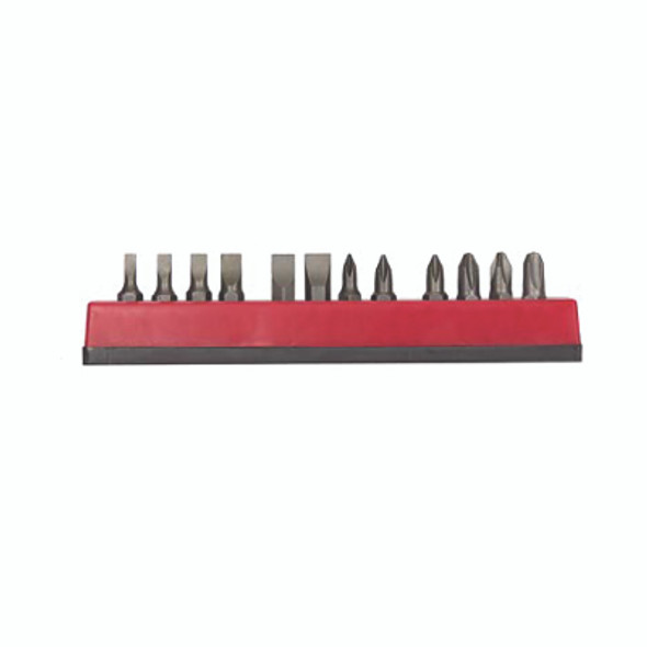 12-Pc Insert Bit Set, Slotted and Phillips