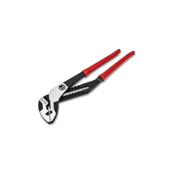 Z2 K9™ Straight Jaw Dual Material Tongue and Groove Plier, 16 in L, Straight Jaw, 10 Adj, Carded, Straight Handle