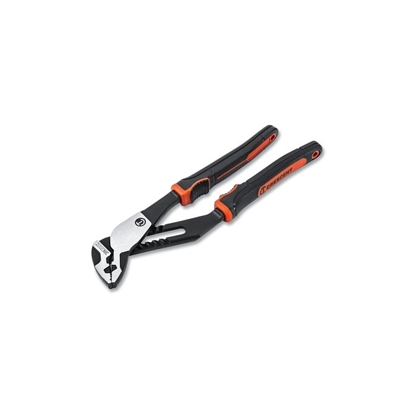 Z2 K9™ Straight Jaw Dual Material Tongue and Groove Plier, 8 in L, Straight Jaw, 8 Adj, Carded, Straight Handle