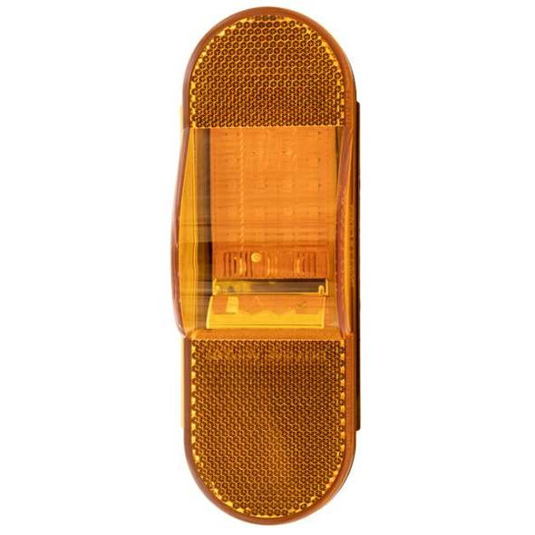 Maxxima Oval Amber Side Turn w/Reflector M63121YDF
