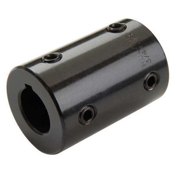 Ruland Coupling, Set Screw Type, Bore 1 1-2 In SCC-24-24-F