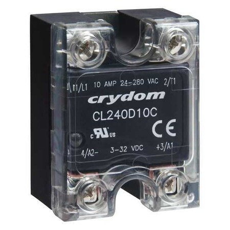 Crydom Solid State Relay, 1 Phase, Screw Clamp, Panel, Triac CL240D05C