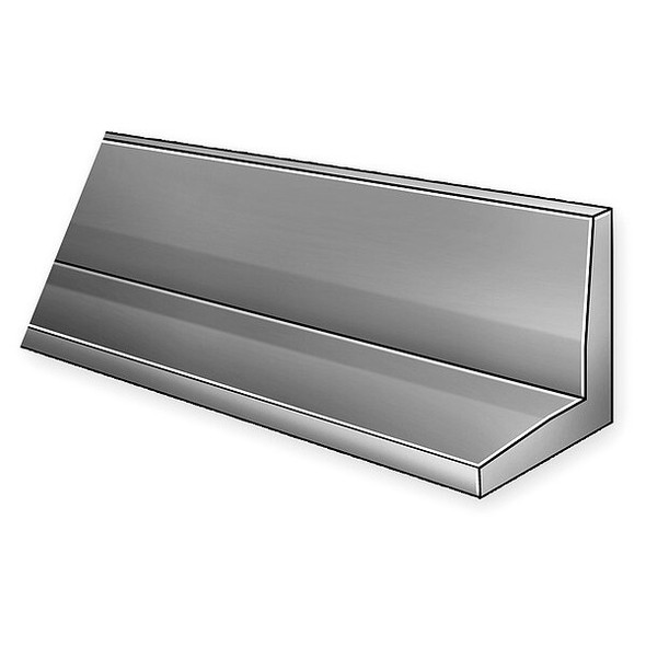 Manufacturer Varies Angle,UHMWPE,10ftL,0.5"T,3"x3"Leg 2NJC9