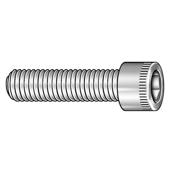 1-1/2"-6 Socket Head Cap Screw, Socket, Black Oxide Alloy Steel, 3-1/2 in Length