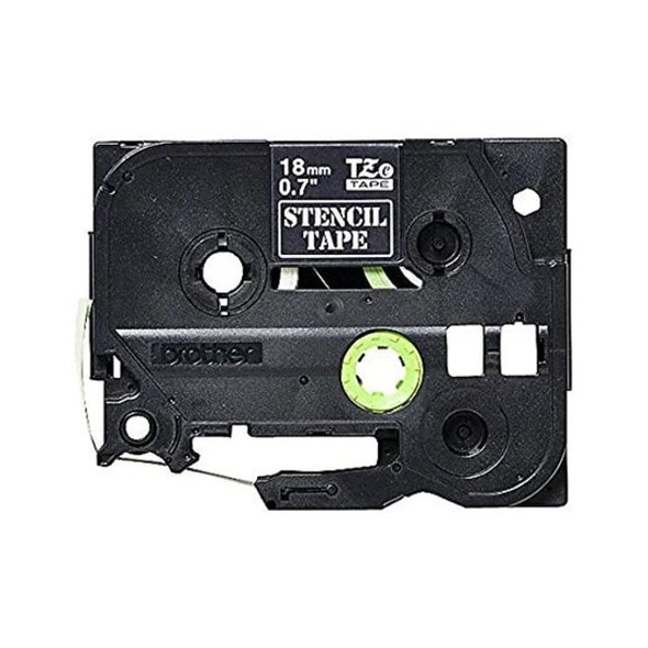 Brother Label/RibbonCartridge,White,45/64inW STE141