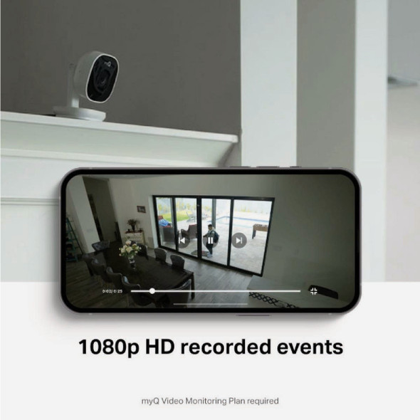 Chamberlain myQ Gen 2 2K Smart Indoor Security Camera MYQ-C13AXXW1 137087