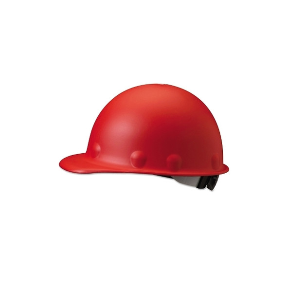 P2 Series Roughneck Hard Cap, SuperEight® Ratchet, Red