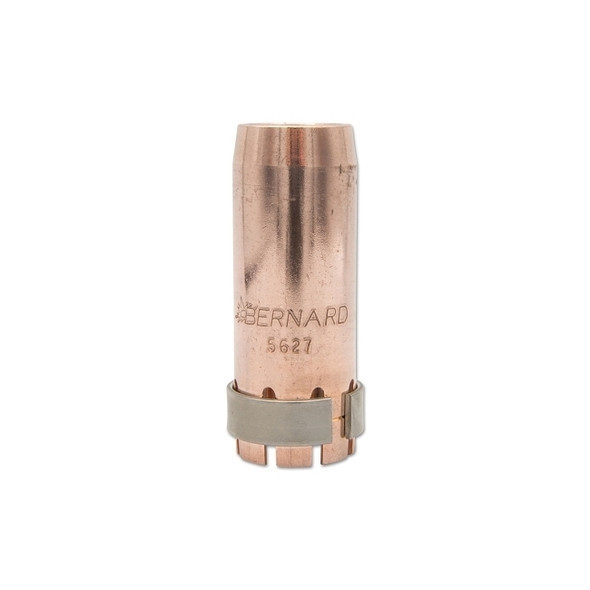 Mig Nozzles, Recessed, 3/4 in Bore, For Bernard W-Gun, Copper