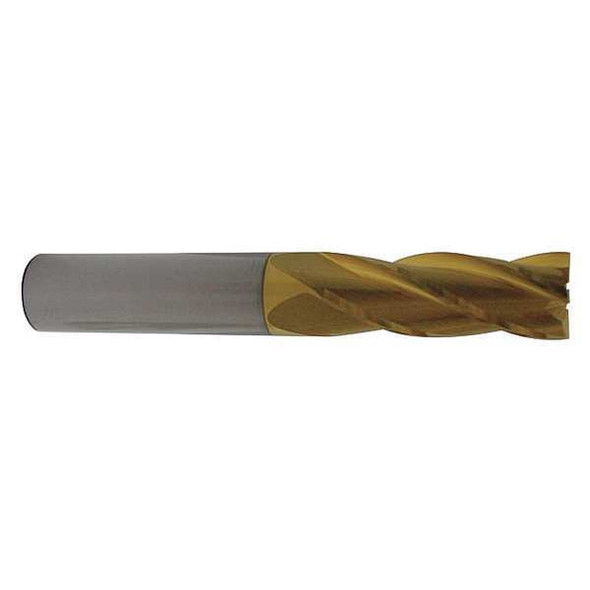 Yg-1 Tool Carbide End Mill,Sq,1/8,1/2 Cut L 07558TN