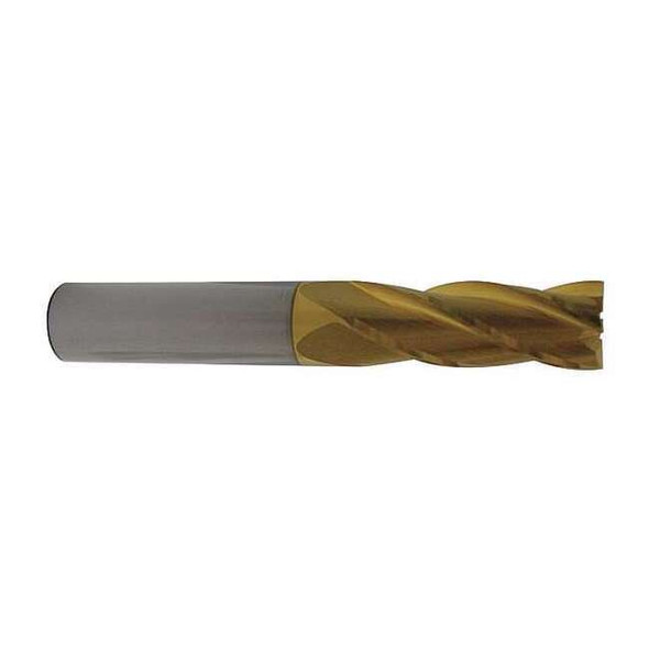 Yg-1 Tool Square End Mill, 0.125 in, Carbide 07558TN