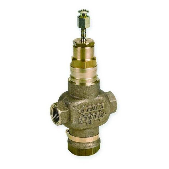 Honeywell Two-Way Globe Valve,1/2 In NPT,4.7 Cv V5011N1040