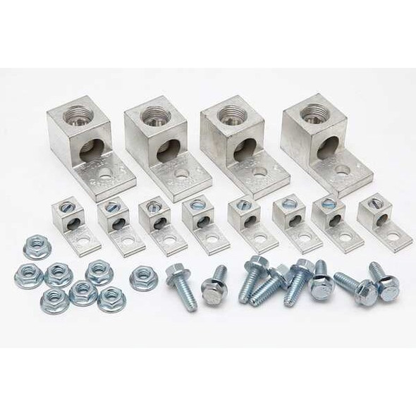 Burndy MechConn,Aluminum,1/4 in; 5/16 in,Hex KAUKIT1 Burndy MechConn,Aluminum,1/4 in; 5/16 in,Hex KAUKIT1