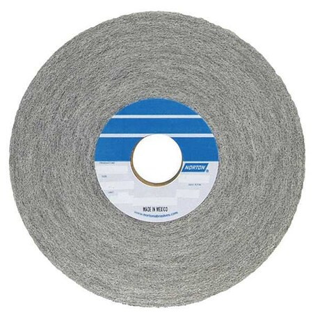 Norton Abrasives Convolute Wheel,Deburring 6in.x1in.,PK3 66261055205