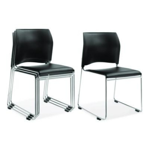 NPS® CHAIR,VINYL 4PK,BK 871011104