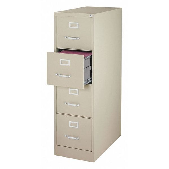 Hirsh Vertical File Cabinet,Putty 16698 Hirsh Vertical File Cabinet,Putty 16698